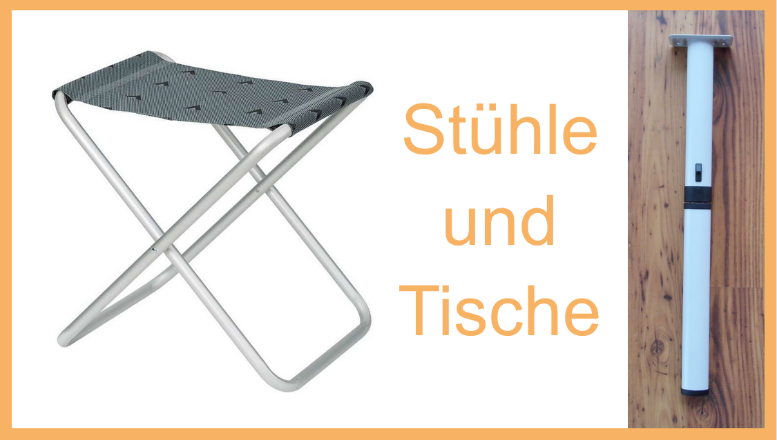 Stühle und Tische