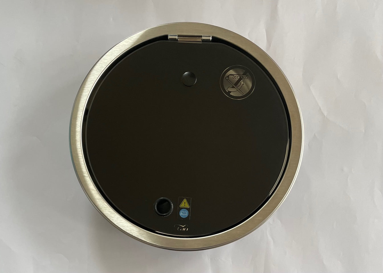 1 Flamm Gas Kocher Can rund Glasabdeckung Edelstahl 30mbar Wohnmobil FC1345