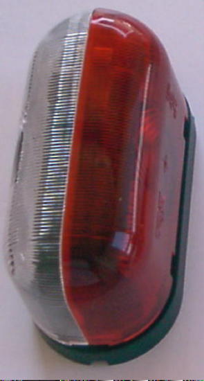 Umrissleuchte Begrenzungsleuchte rot weiß 9mm Sockel Leuchte Jokon 46915r3 NEU