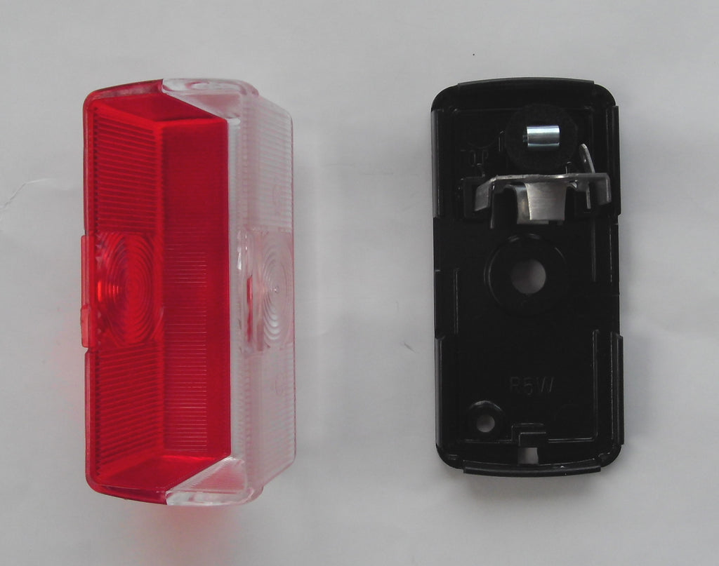 Umriß Leuchte rot/weiß ohne Schr. Begrenzungsleuchte Jokon Wohnmobil 140f063 NEU