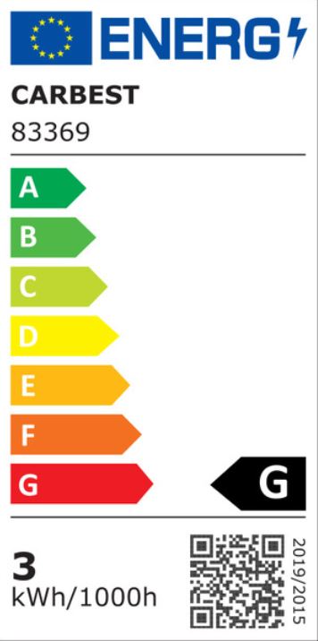 Leuchte 10x10 cm Rahmen silber 24 SMD LED Panel 12V 3W 140L Aufbau 83369r NEU
