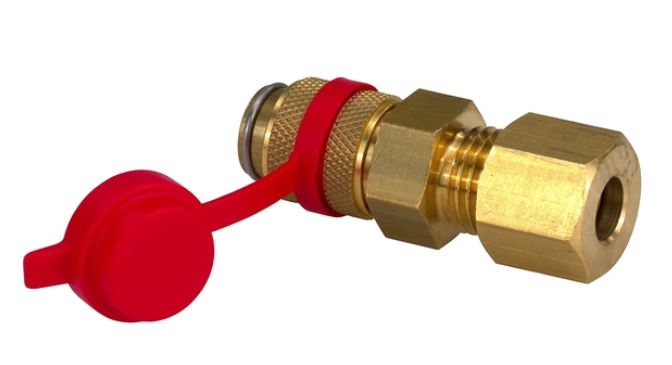 Gas Steck Kupplung Gaskupplung Schnellkupplung 8mm Rohr 33011m NEU