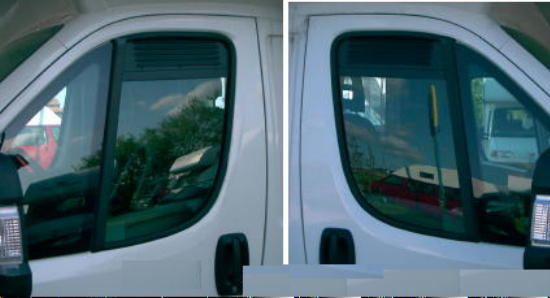 Lüfterbleche 1 Paar Lüftungsgitter Fahrerhaus Fiat Ducato ab 06 (250) 140683Lg NEU