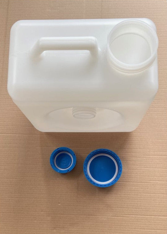 Wasserkanister DIN 96, 61 Kanister 10 L Abwassertank 2 Deckel 60414m NEU