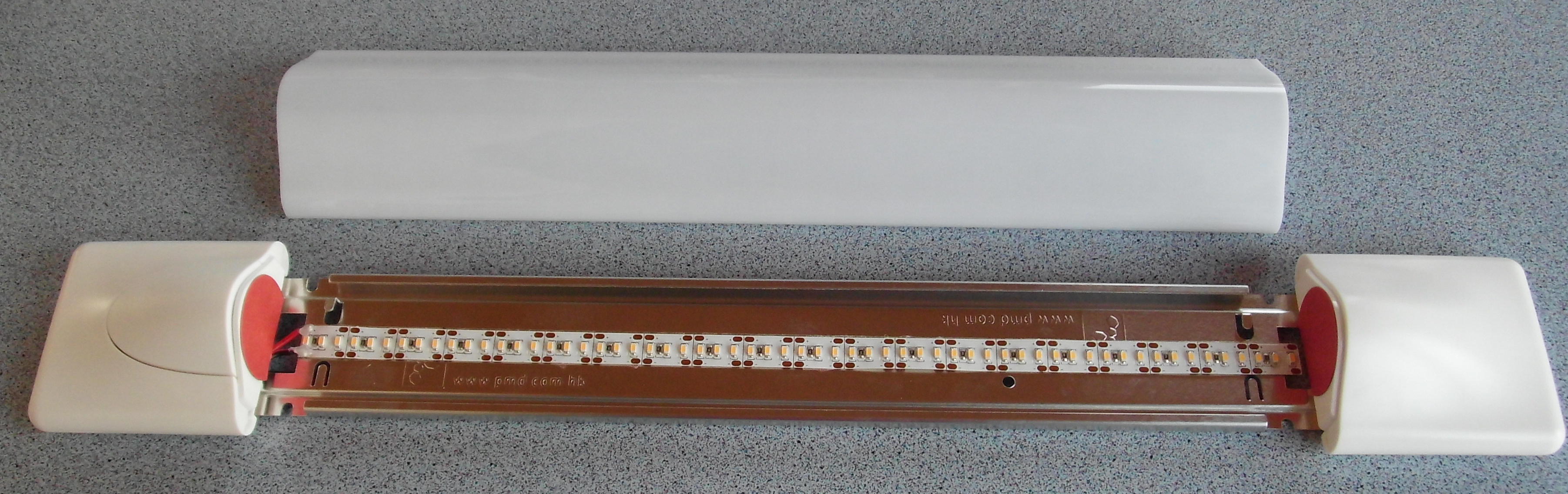 LED Linienleuchte weiß Lampe 12 V 3,9 W Wand Decke Leuchte Lava 320f498 NEU