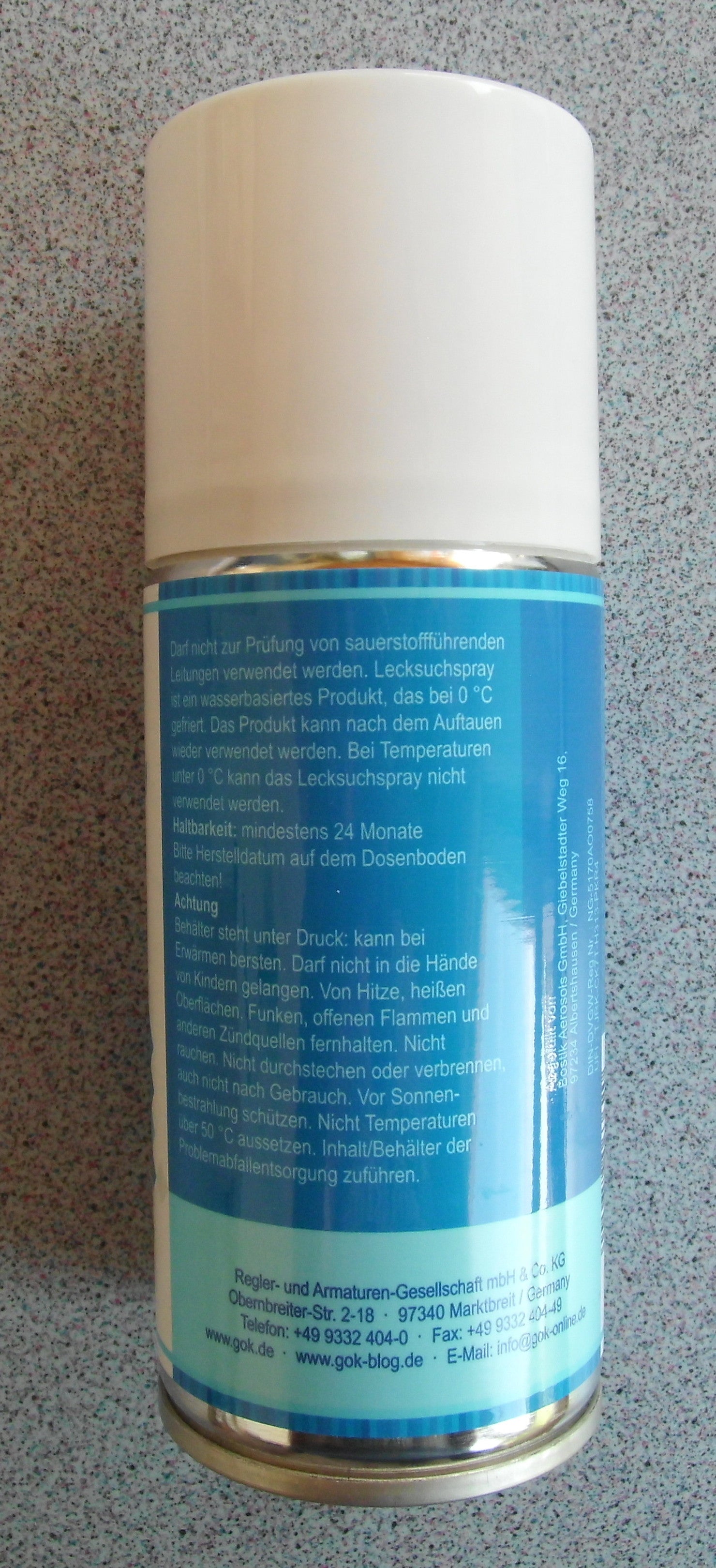 Gas Lecksuchspray 125 ml Spraydose Prüfspray TPS 674 112650b NEU