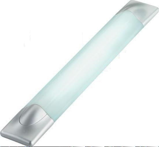 LED Linienleuchte Lampe 12 V 3,9 W silber Wand Decke Leuchte Lava 320f499 NEU