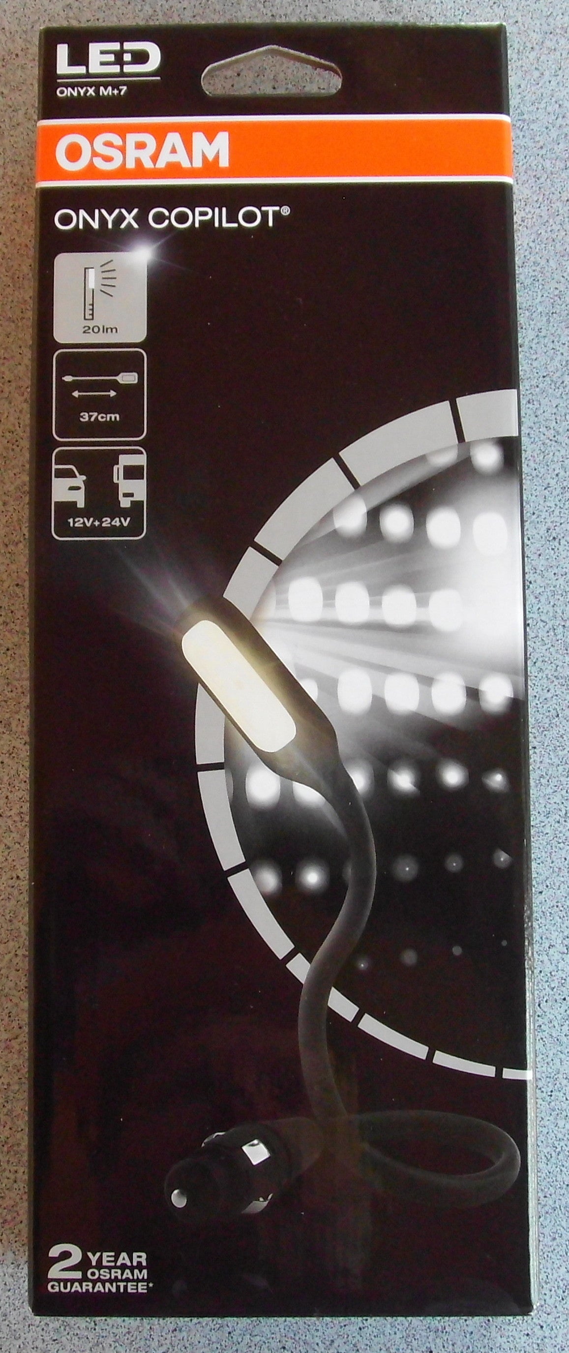 Leseleuchte Osram LED Lampe 12/24V Copilot M für Zigarettenanzünder 288513b3 NEU