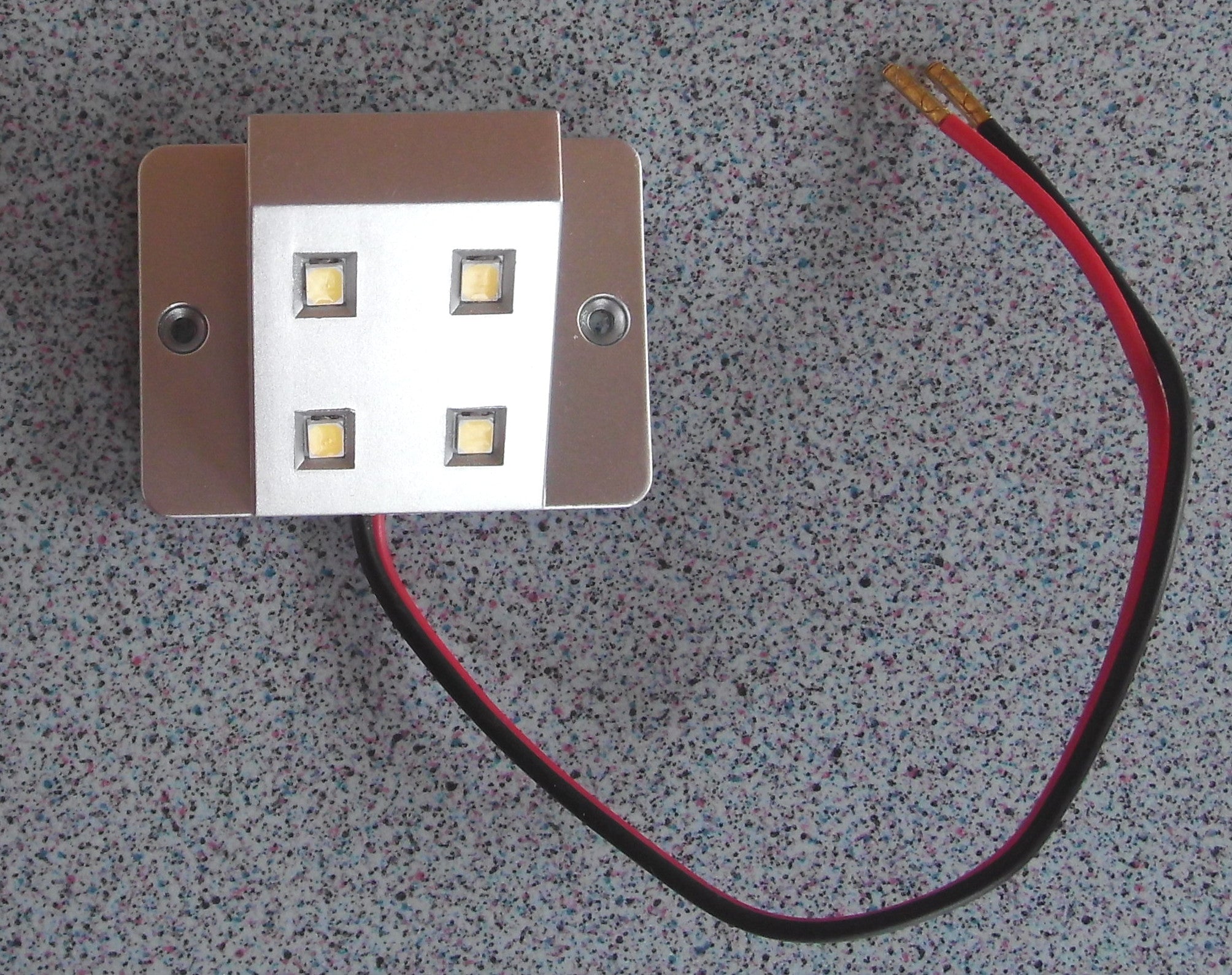 Schrankleuchte LED silber 1W Garderobenlicht klein Lampe Türkontakt 83273r NEU