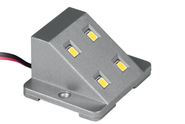 Schrankleuchte LED silber 1W Garderobenlicht klein Lampe Türkontakt 83273r NEU